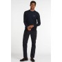 Barbour Essential Cotton Cashmere Crew Navy