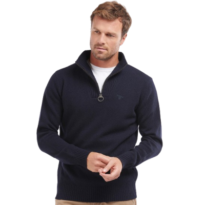 Camisola Barbour Essential Wool Half Zip