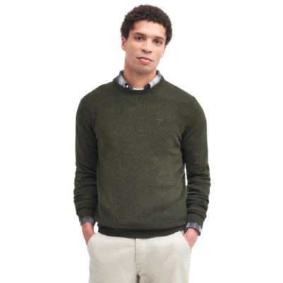 Camisola Essencial Lambswool Crew Neck Barbour