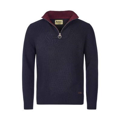 Barbour Nelson Essential Half Zip Knitted Jumper