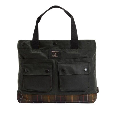 Barbour Field Wax Tote Bag