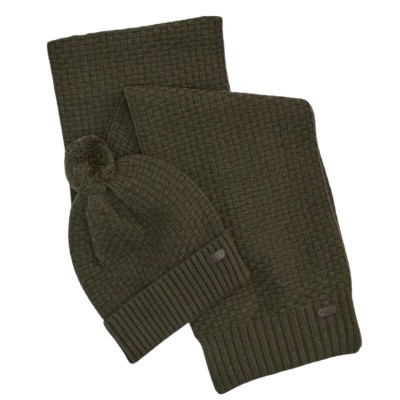 Barbour Ramside Beanie E Scarf Gift Set