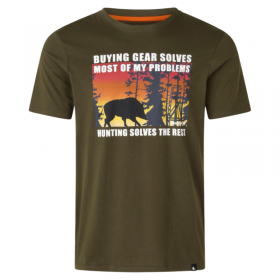 Seeland Highseat Sunset T-Shirt Light Pine