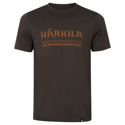 Harkila Scandinavian S/S T-Shirt Shadow Brown